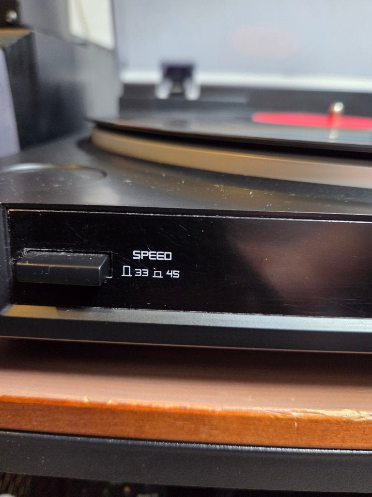 Nikkei NTT01U platenspeler kan op line of phono, Audio, Tv en Foto, Platenspelers, Ophalen of Verzenden, Zo goed als nieuw, Platenspeler