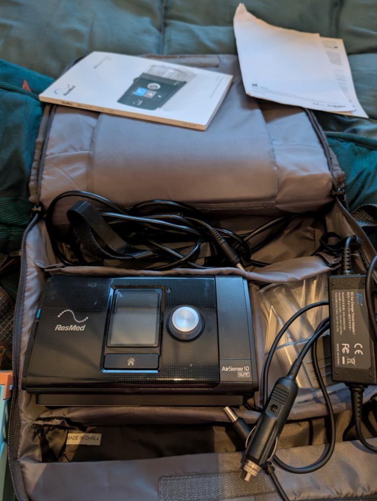 Cpap apneu apparaat resmed airsense 10, Ophalen of Verzenden, Overige typen