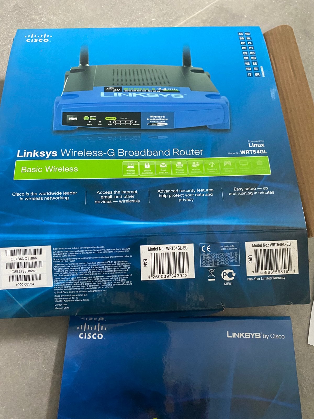 Linksys WRT54GL, Computers en Software, Ophalen of Verzenden