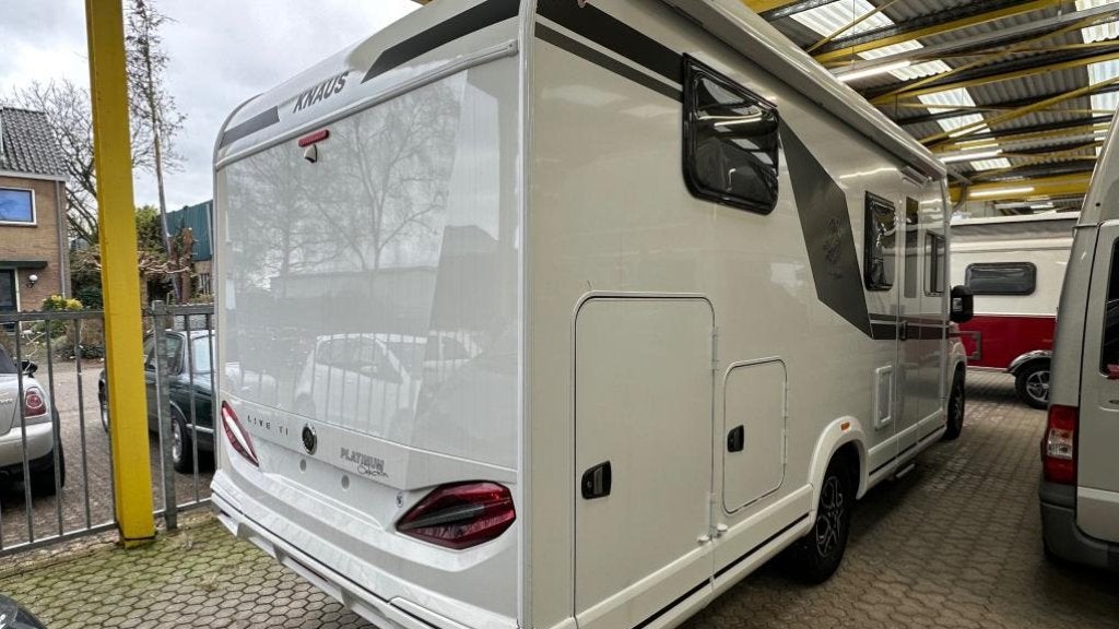Knaus L!ve Ti 700 MEG Platinium Selection, Caravans en Kamperen, Automaat, Ringverwarming, Fiat, Bedrijf