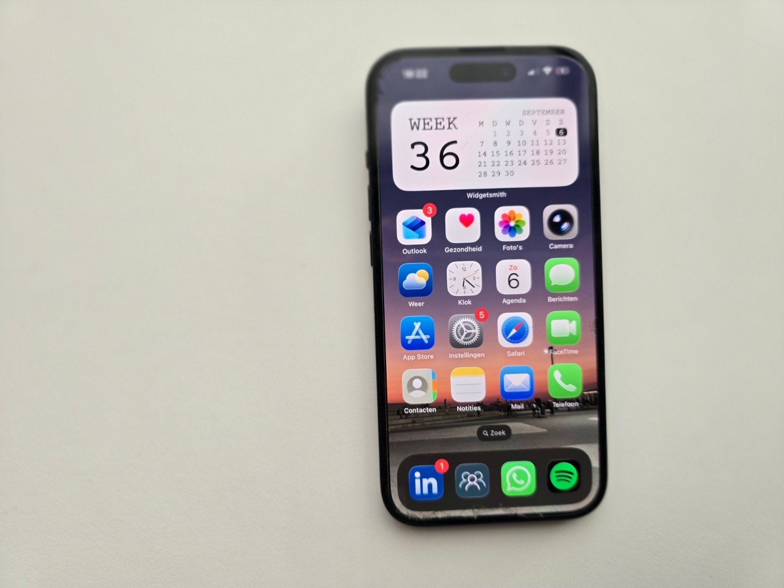 iPhone 15 Zwart 256 GB, Ophalen
