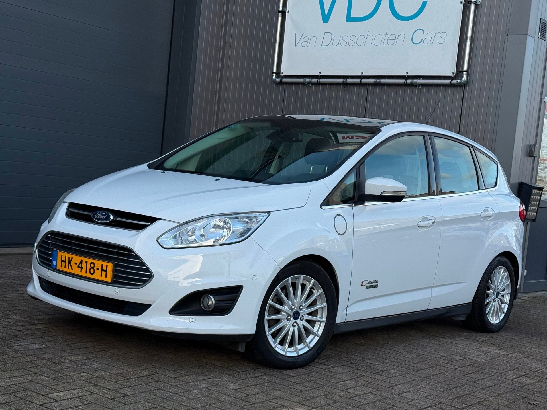 Ford C-Max 2.0 Plug-in Hybrid Titanium Plus | Automaat | Led, Auto's, 137 pk, Gebruikt, 4 cilinders, Wit