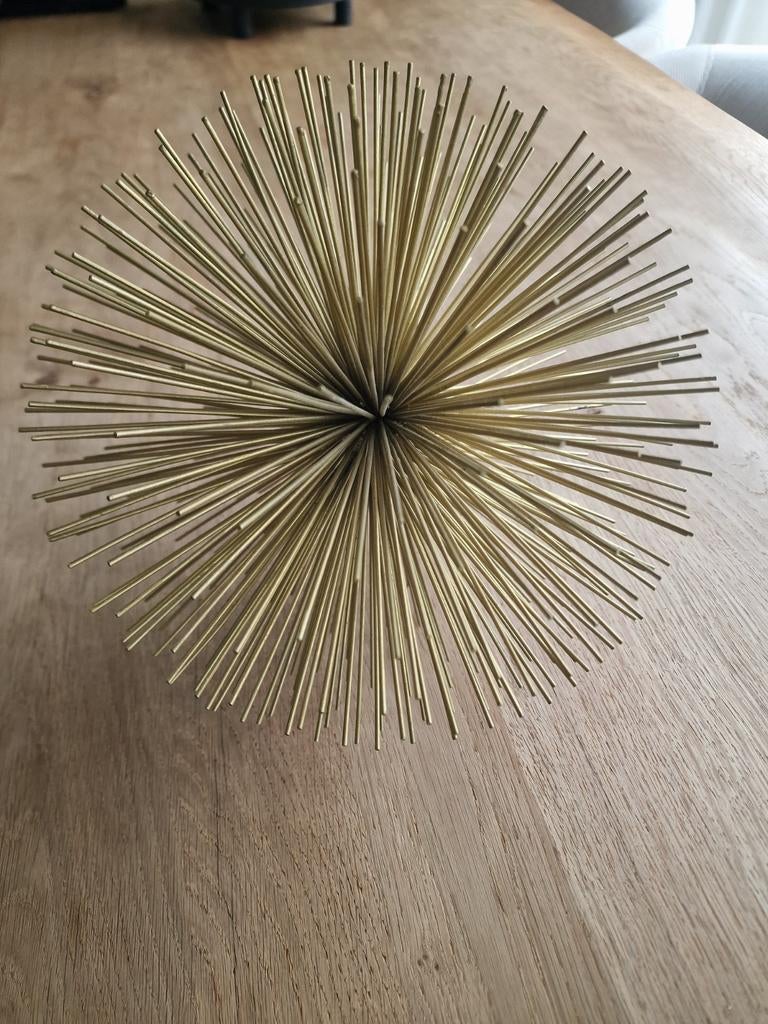 Pols potten prickle messing/ goud 26 cm, Huis en Inrichting, Ophalen of Verzenden