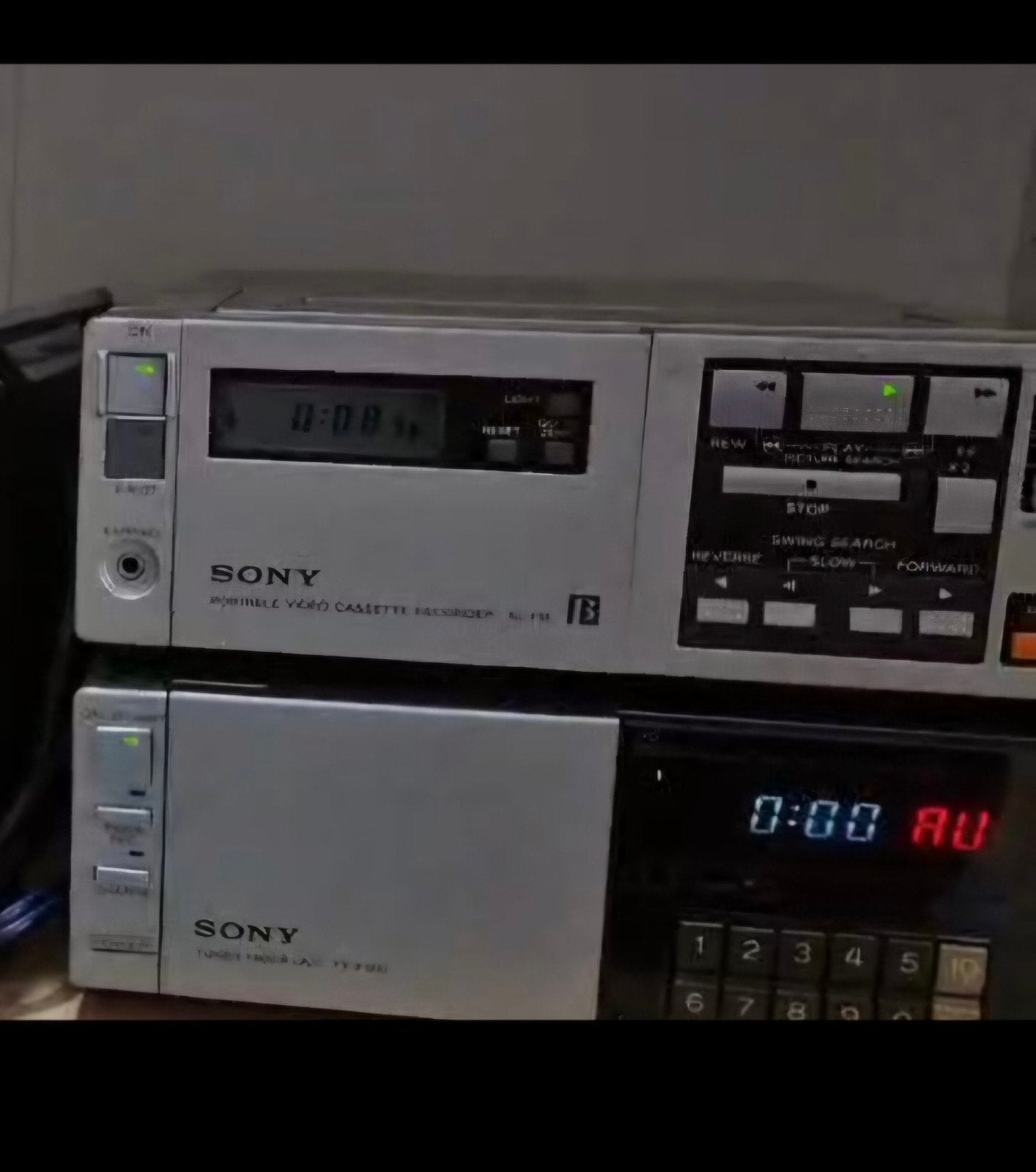Sony Portable Video Cassette Recorder SL-F1E met Tuner, Ophalen, Gebruikt, Betamax-speler of -recorder