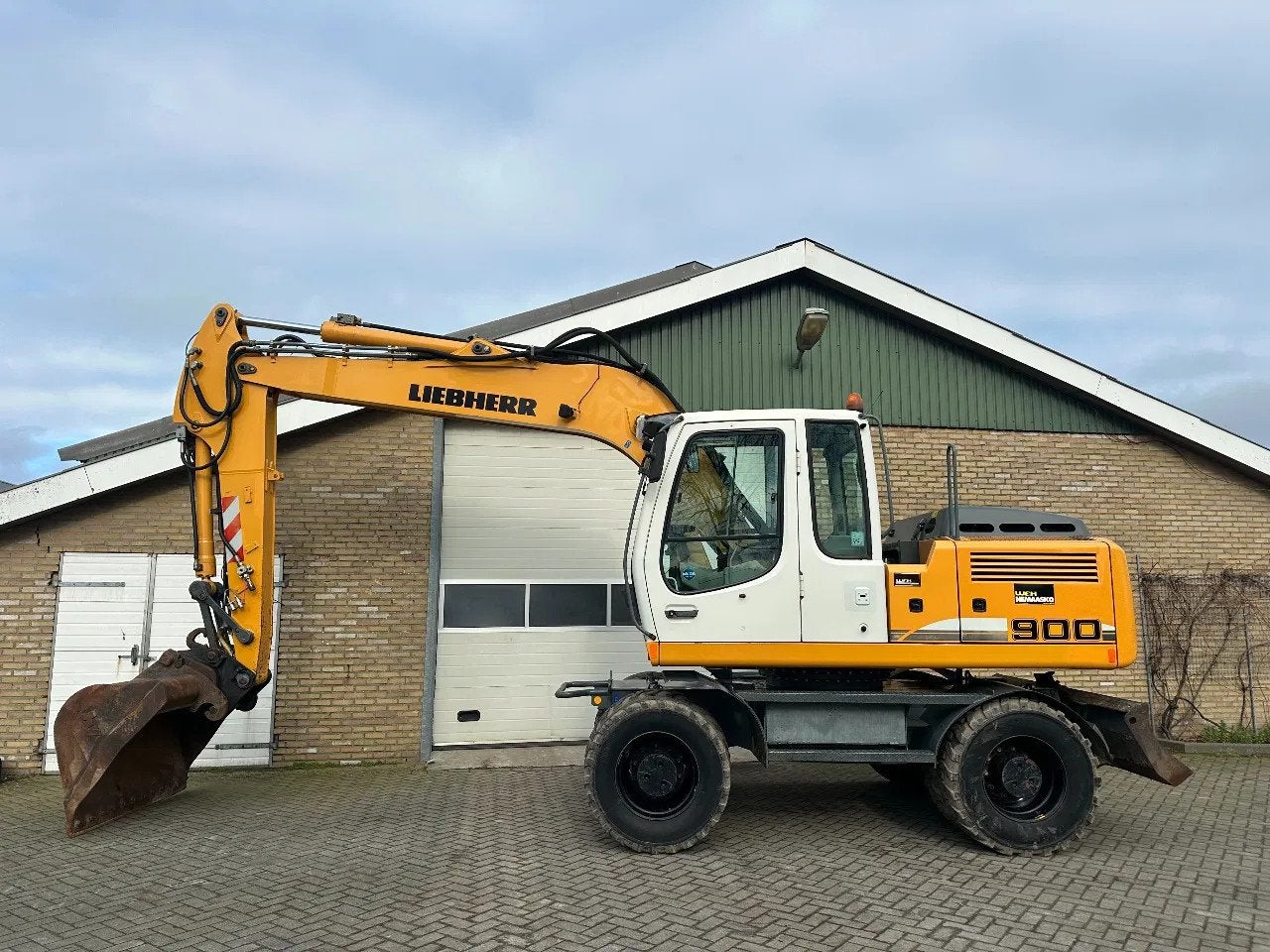 Liebherr A900C (bj 2007), Graafmachine