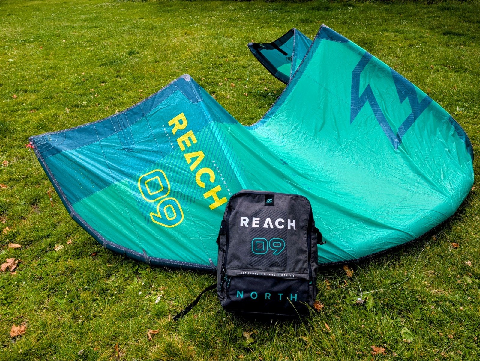 North reach 9m 2023, Watersport en Boten, Kitesurfen, 9 m², Geen board, Ophalen of Verzenden, Zo goed als nieuw