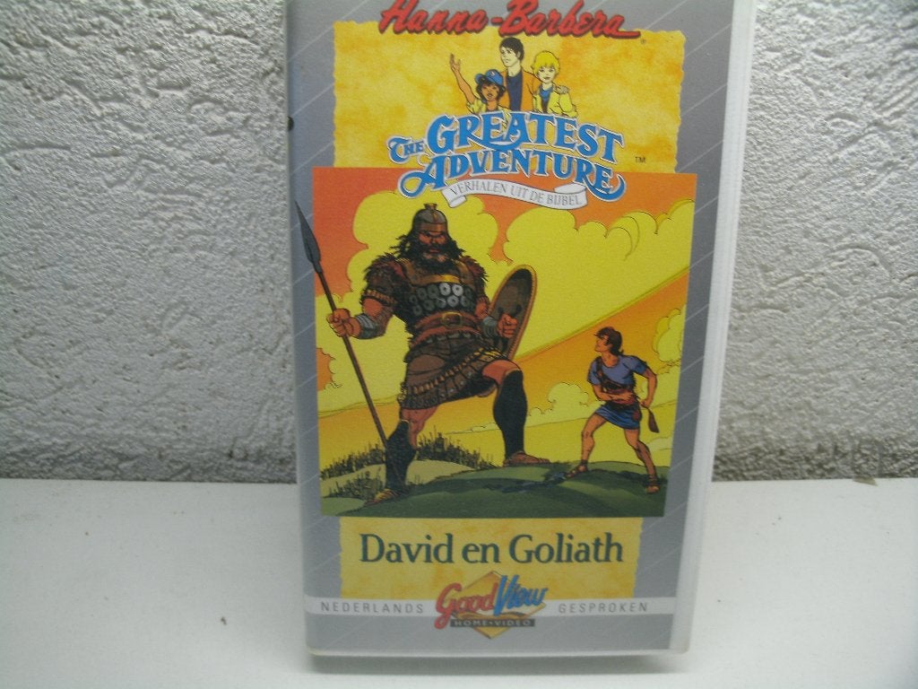 vhs 79a david en goliath, Alle leeftijden, Ophalen of Verzenden, Gebruikt, Actie en Avontuur