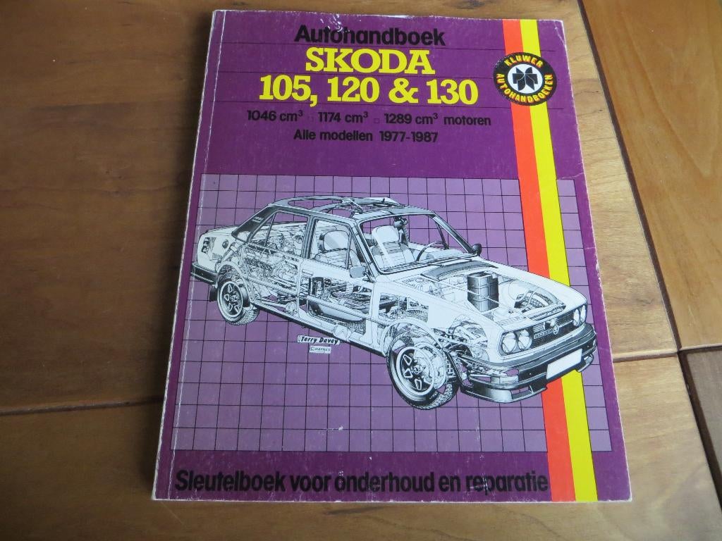 Kluwer Autohandboek vraagbaak Skoda 105, 120, 130 1977-1987, Ophalen of Verzenden
