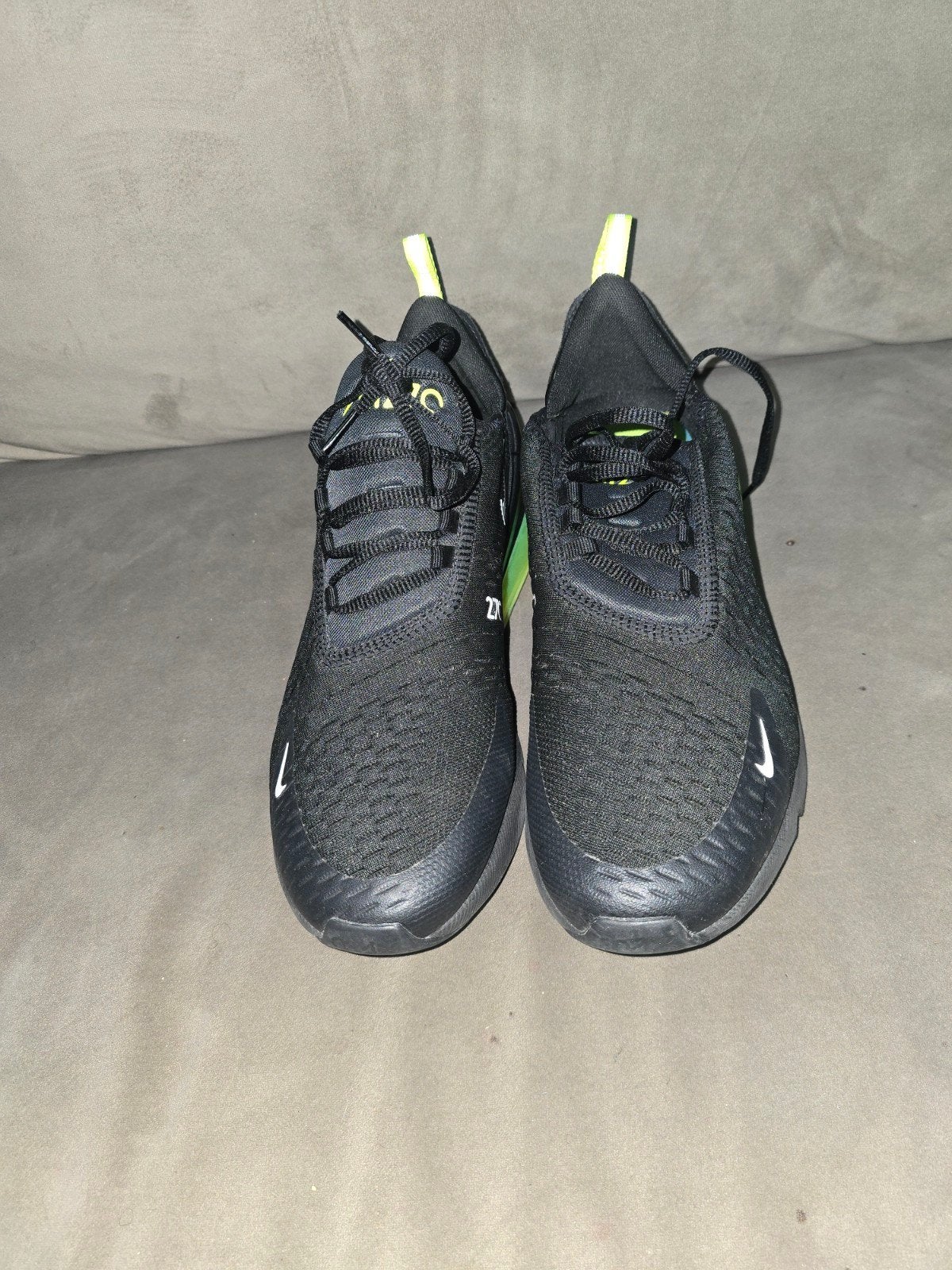 Nike Air Max 270 Zwart Groen Maat 43, Kleding | Heren, Schoenen, Zwart, Nike, Ophalen of Verzenden, Sneakers of Gympen