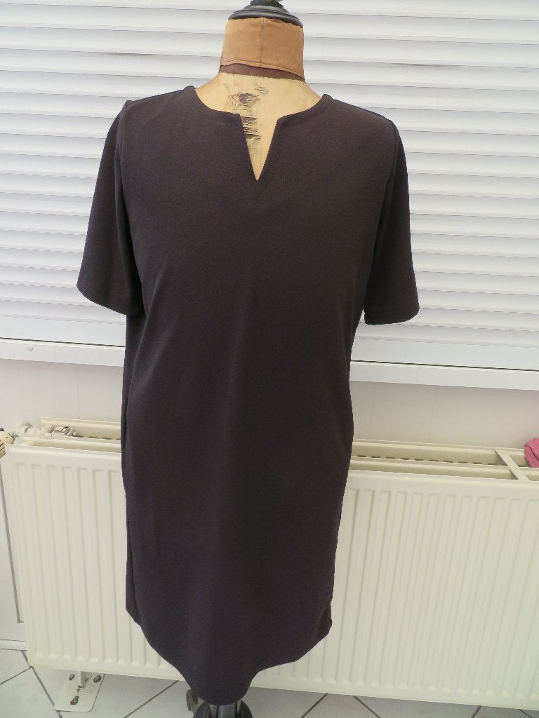 Dames jurk Garcio Jeans mt.L zwart Z.G.A.N., Kleding | Dames, Jurken, Zwart, Ophalen of Verzenden, Zo goed als nieuw, Knielengte