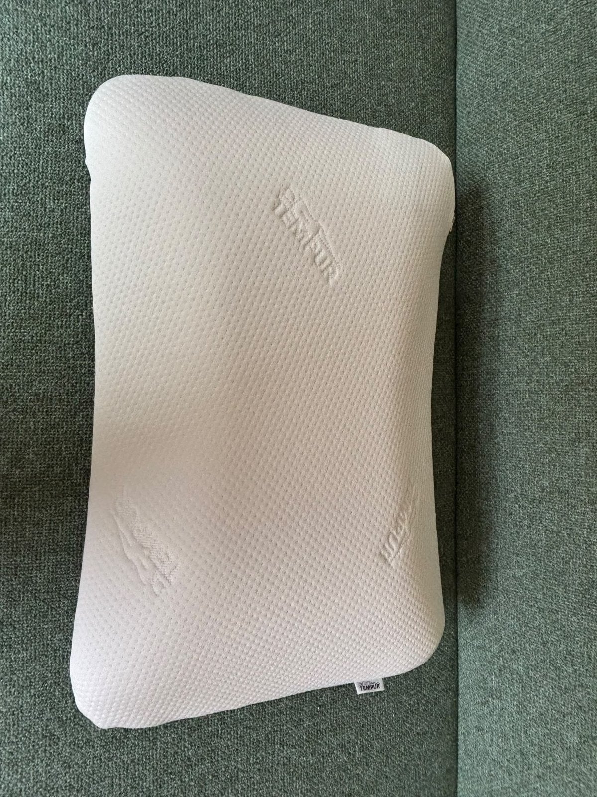 TEMPUR Symphony hoofdkussen Medium - 63 x 43 x 12,5 cm, Eenpersoons, Wit, Ophalen of Verzenden, Zo goed als nieuw