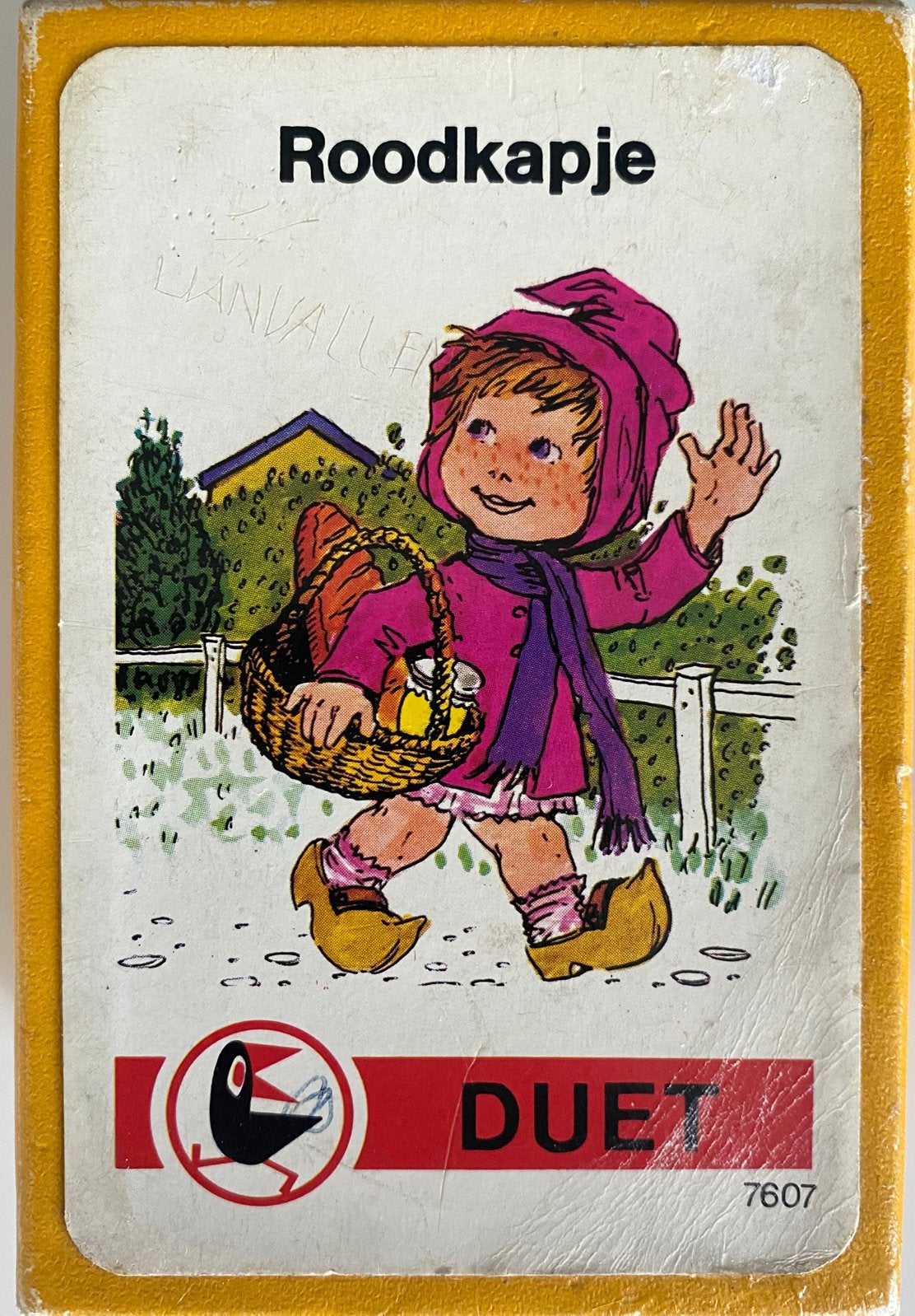 Roodkapje Duet Spel Ravensburger 1976, Ophalen of Verzenden, Gebruikt, Speelkaart(en)