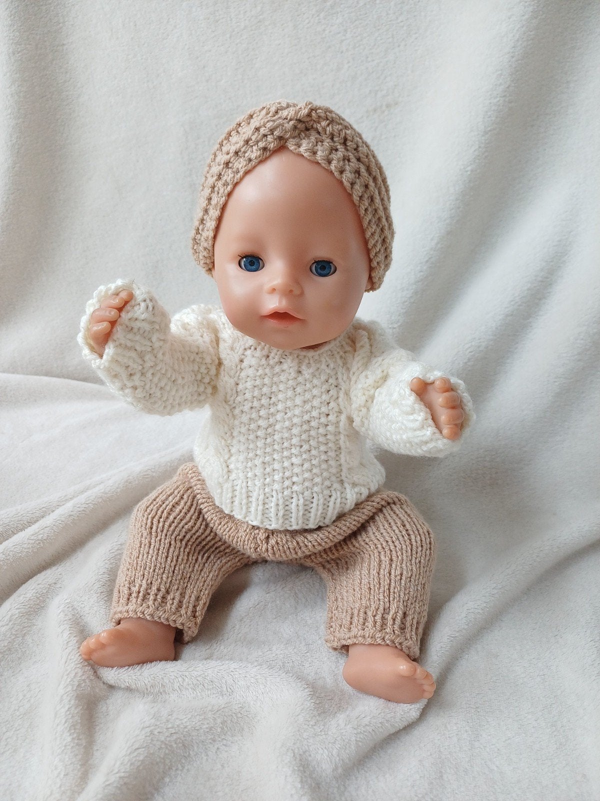 poppenkleertjes pop bb 43 cm, Verzamelen, Ophalen of Verzenden, Nieuw, Pop