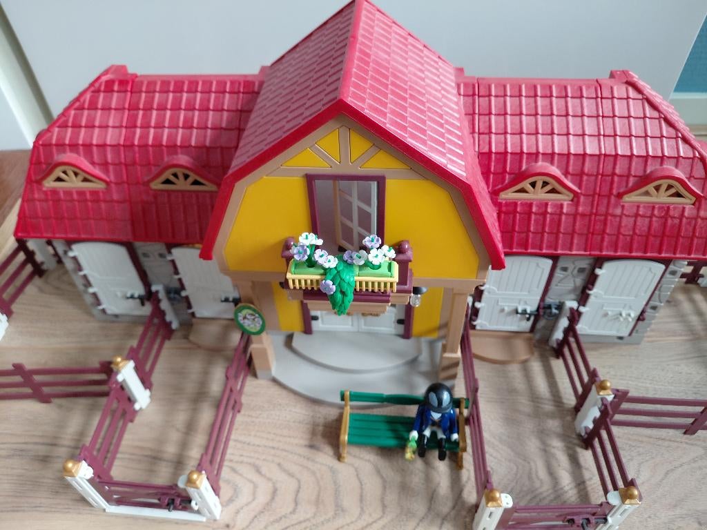 Playmobil paardenmanege, Kinderen en Baby's, Speelgoed | Playmobil, Losse onderdelen, Overige typen, Ophalen of Verzenden, Zo goed als nieuw