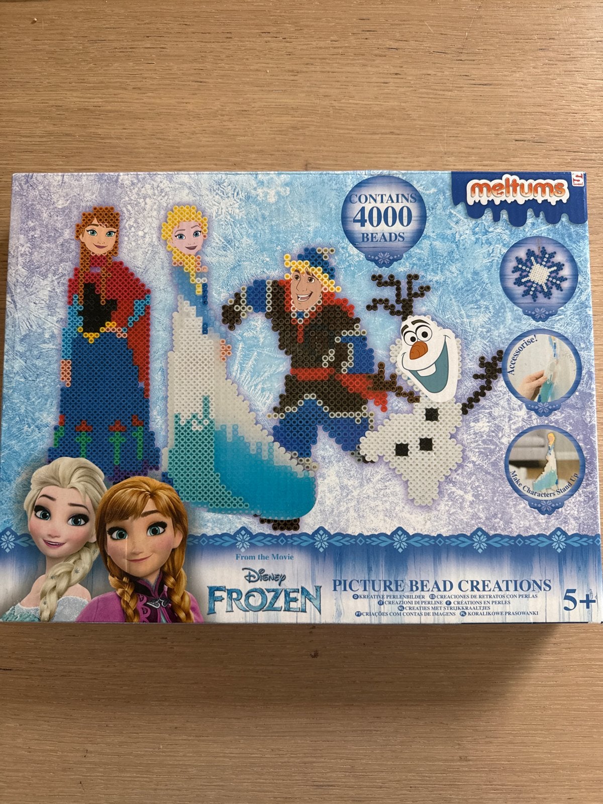 Meltums Disney Frozen Strijkkralen Set - 4000 Kralen, Film en tv, Nieuw, Meerkleurig, Ophalen of Verzenden