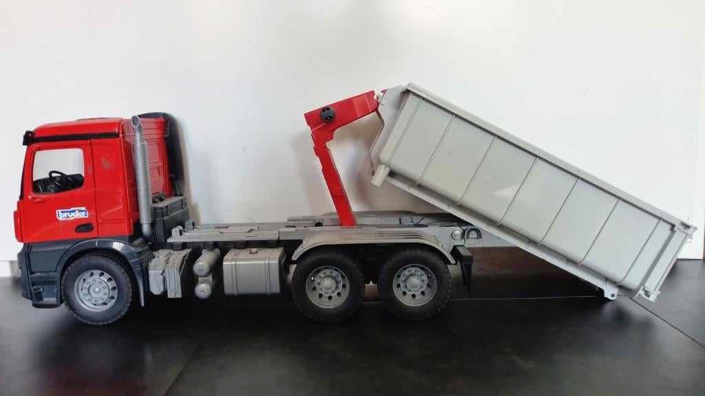 Bruder Kiepauto / Vrachtwagen (Gebruikt, kan nog jaren mee!), Ophalen of Verzenden, Gebruikt