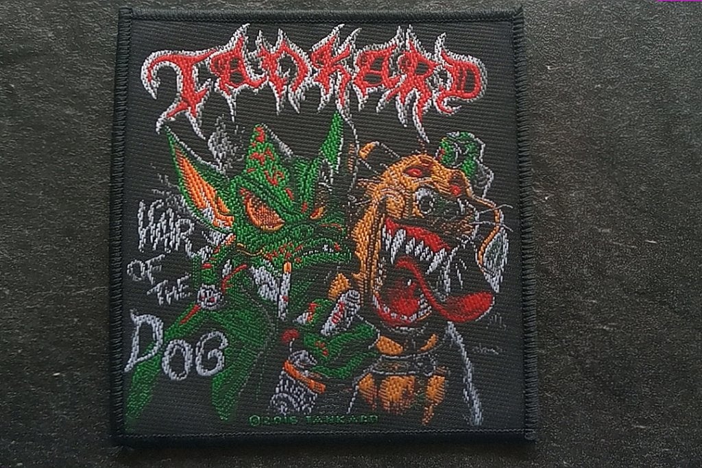 Tankard vrij mooie nieuwe Hair of the dog patch t62, Ophalen of Verzenden, Nieuw, Kleding