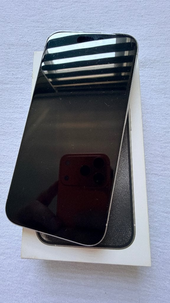 Iphone 15 pro, white 128gb, Telecommunicatie, Mobiele telefoons | Apple iPhone, 128 GB, 86 %, Wit, Ophalen of Verzenden