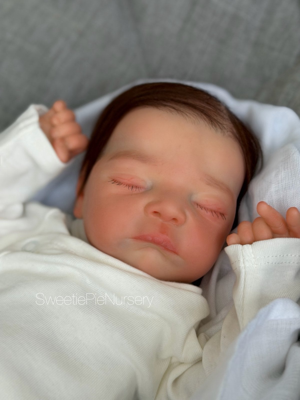 Reborn baby, Ophalen of Verzenden, Nieuw, Babypop, Levensecht of Reborn
