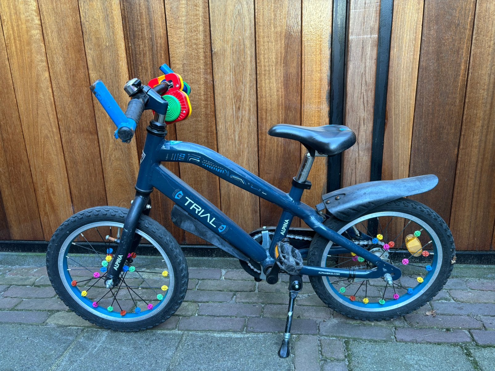 Alpine Trial 16 inch, Fietsen en Brommers, Ophalen, Zo goed als nieuw, Staal, 16 tot 20 inch