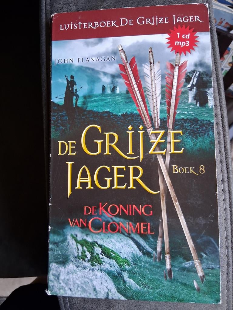 Luisterboek De Grijze Jager Boek 8: De Koning van Clonmel, Ophalen of Verzenden, John Flanagan, Cd, Kind