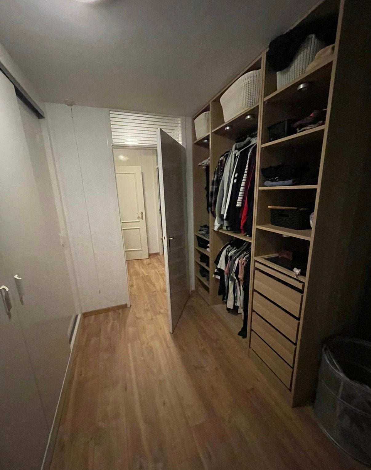 Ikea pax kledingkast hout, Ophalen, Gebruikt, 200 cm of meer, 50 tot 100 cm