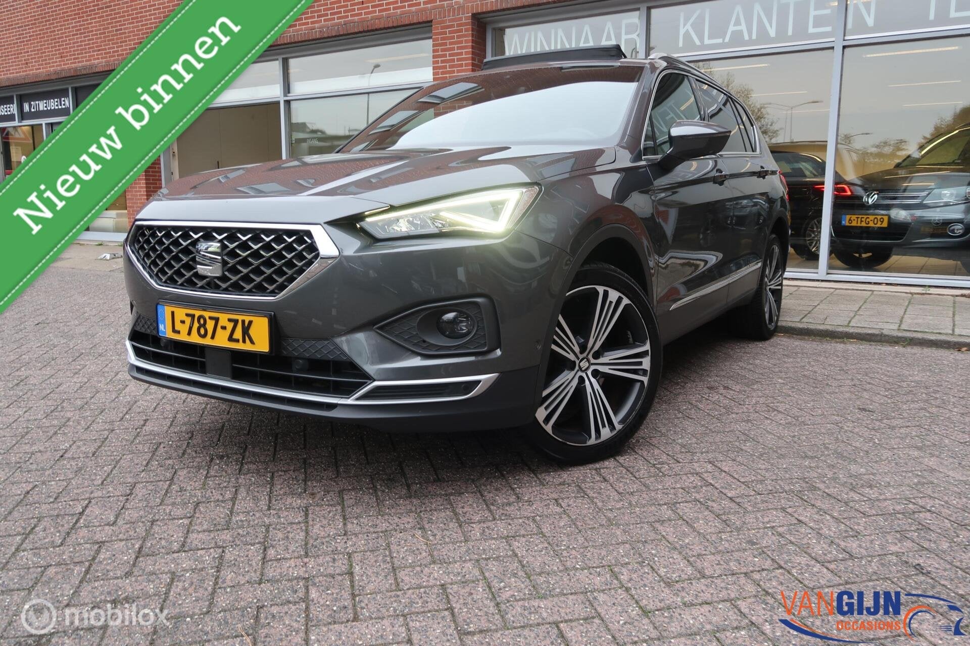 Seat Tarraco 1.5 TSI Xcellence 7p. Pano CarPlay Navi, Auto's, Voorwielaandrijving, 15 km/l, Euro 6, 4 cilinders