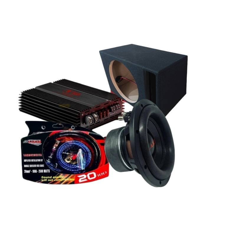Midi Power pack 15 - LAKRO/Bass Habbit  - 10 inch - 300 watt, Niet ingevuld, Niet ingevuld, Niet ingevuld