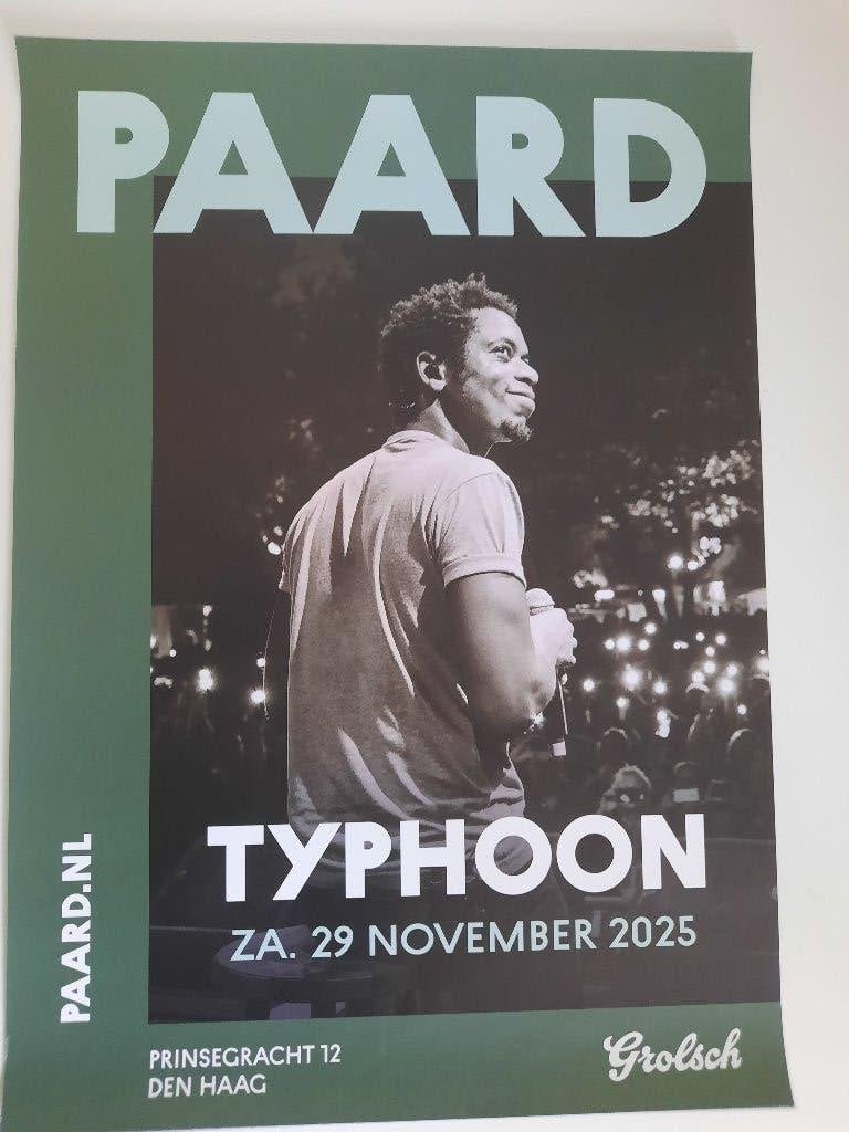 poster TYPHOON, Rechthoekig Staand, Nieuw, Ophalen of Verzenden, A1 t/m A3