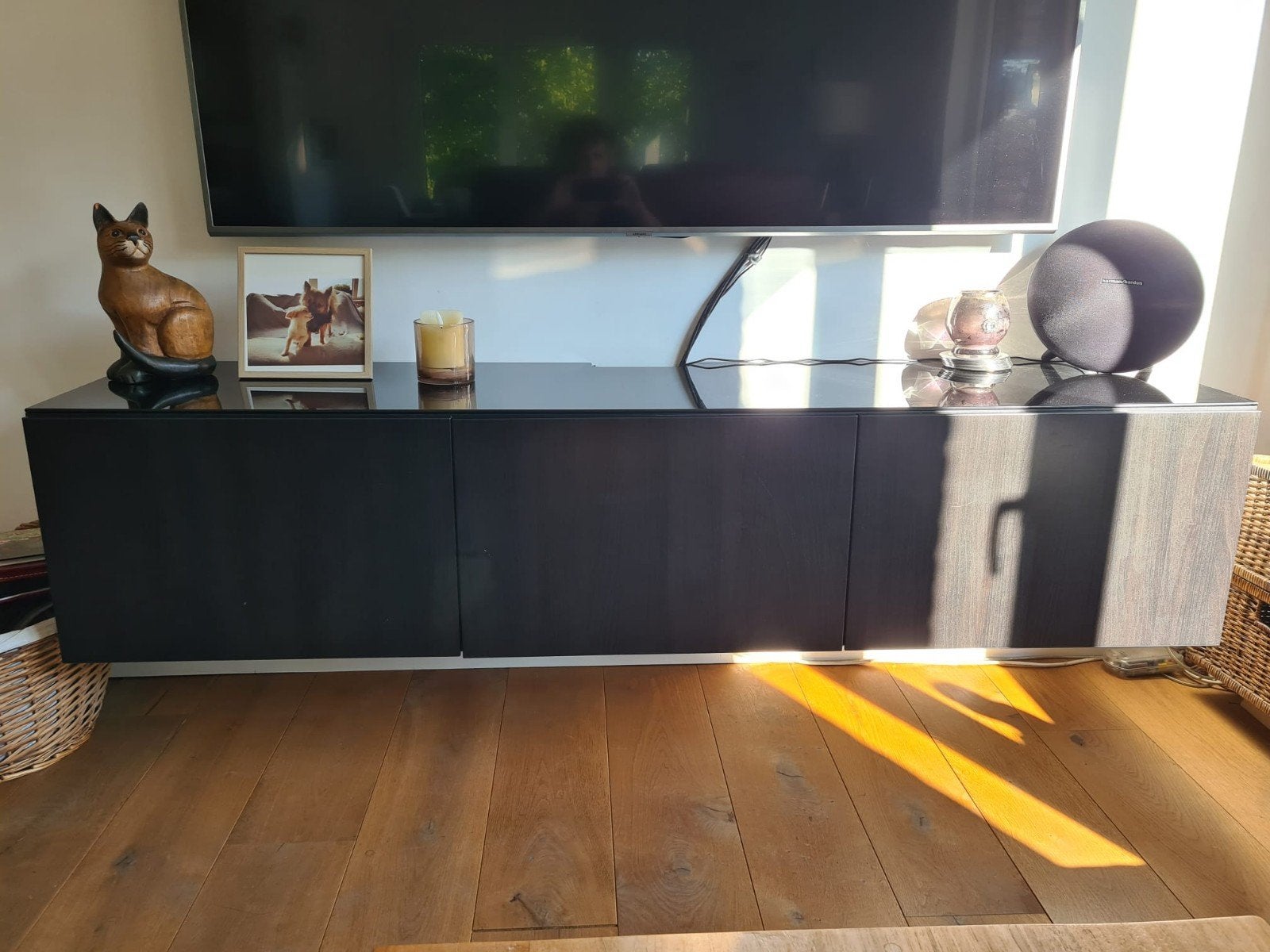 zwevende tv-dressoir, Ophalen, 25 tot 50 cm, 150 tot 200 cm, Minder dan 100 cm