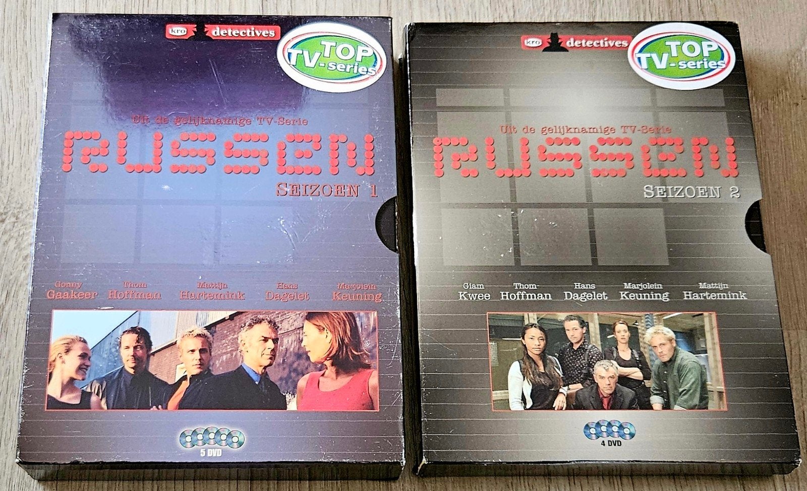 Russen - Seizoen 1 & 2 - DVD Boxsets - KRO Detectives, Cd's en Dvd's, Dvd's | Tv en Series, Gebruikt, Misdaad, Nederlands, Seizoen 1