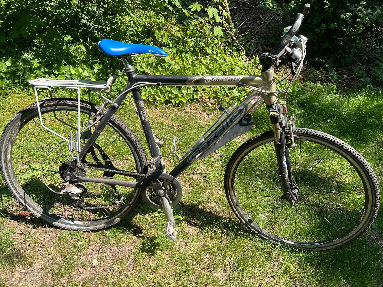 Gazelle torente xt, Ophalen, 28 inch, Gebruikt, Vering