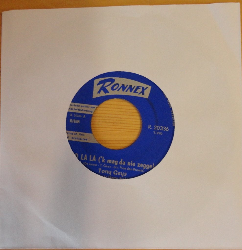 Tony Geys > O La La, Cd's en Dvd's, Vinyl Singles, Ophalen of Verzenden, Gebruikt, 7 inch, Nederlandstalig