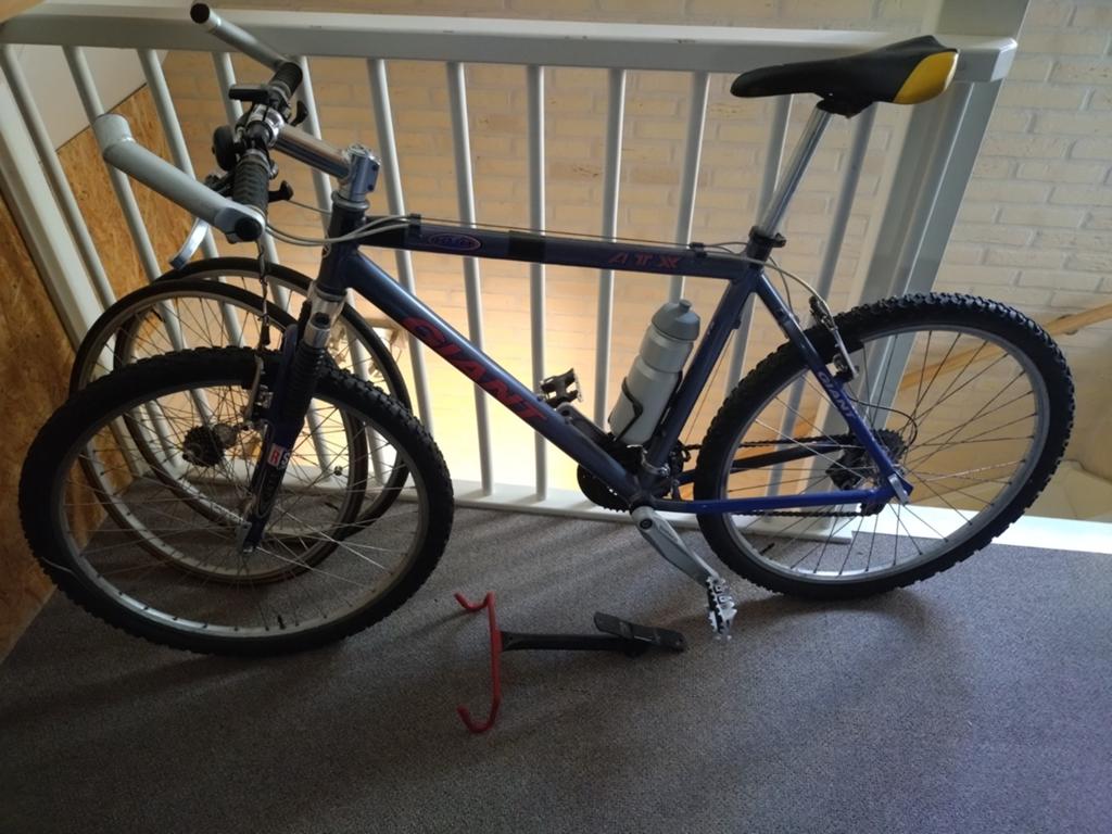 Giant 860 Mountainbike met straatwielen en ophangbeugel, Fietsen en Brommers, Fietsen | Mountainbikes en ATB, Gebruikt, Hardtail