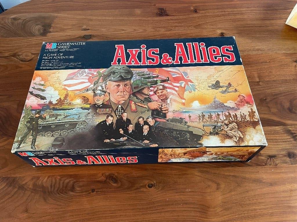 Axis & Allies, Hobby en Vrije tijd, Vijf spelers of meer, Ophalen of Verzenden, Zo goed als nieuw, MB Spellen