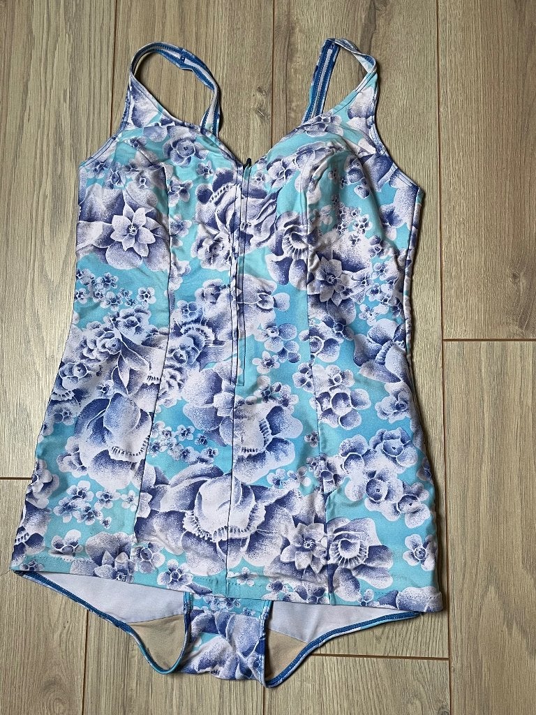 Prima badpak maat 44, Ophalen of Verzenden, Zo goed als nieuw, Blauw, Badpak