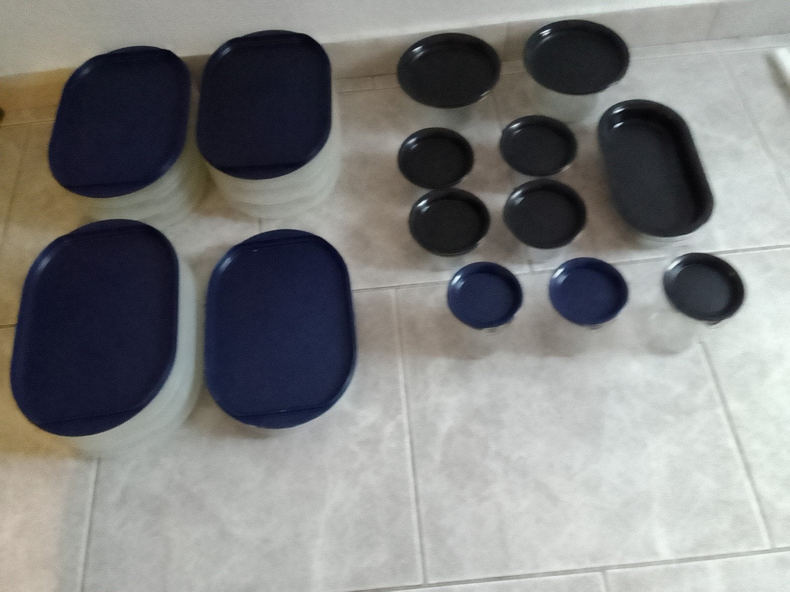 tupperware, Ophalen