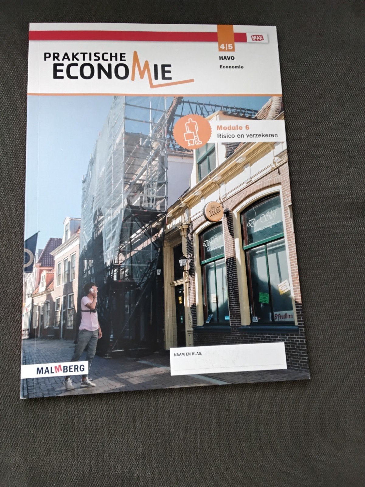 Praktische Economie HAVO Module 6 Risico en Verzekeren, Prof. dr. J. Hinloopen, Zo goed als nieuw, Gamma, HBO