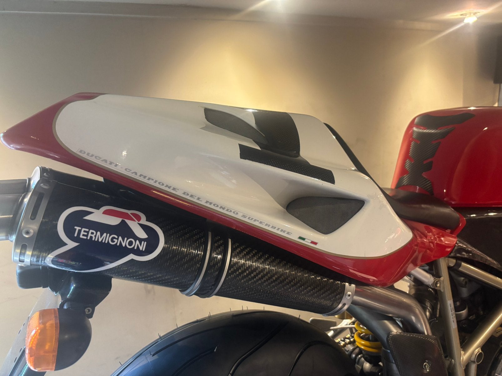 Ducati 748 916 996 998 carbon monoposto kap, Ophalen of Verzenden