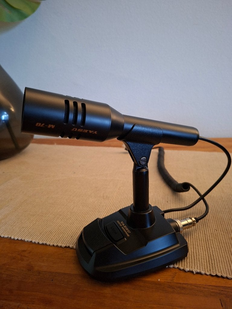 Te koop Yaesu M-70 Tafel microfoon, Telecommunicatie, Ophalen, Zo goed als nieuw, Zender en Ontvanger