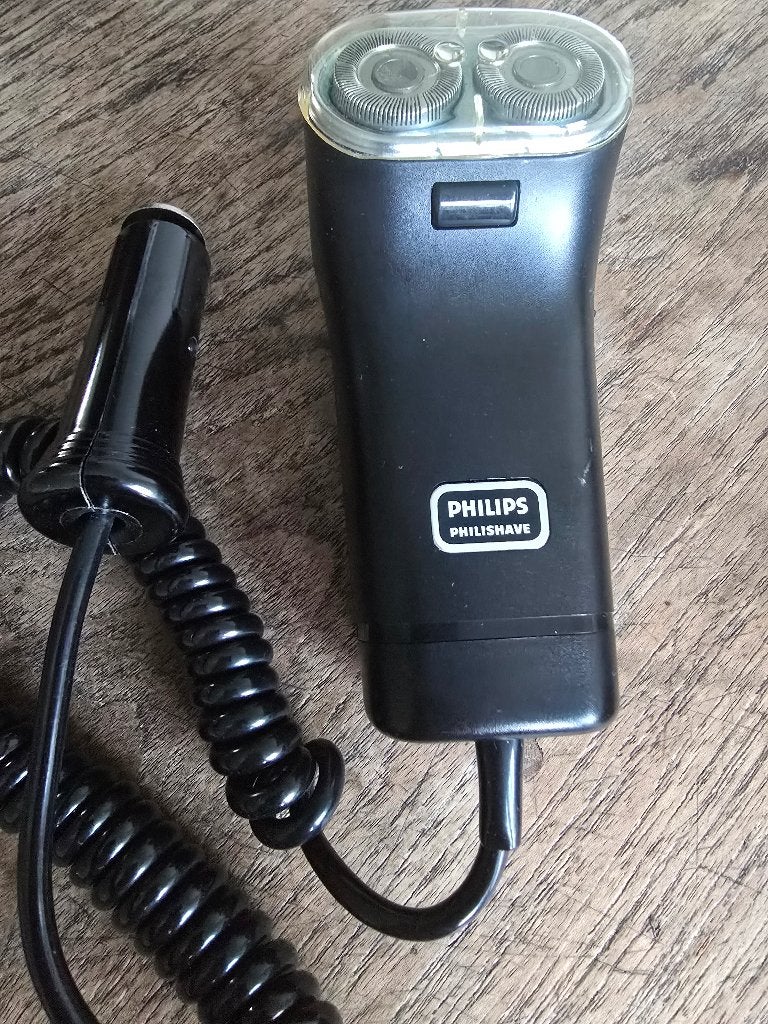 Vintage Philips Shaver Philishave 12V Auto scheerapparaat, Ophalen of Verzenden