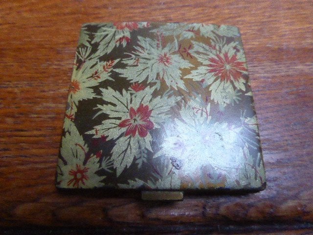 Vintage poederdoos, Ophalen of Verzenden