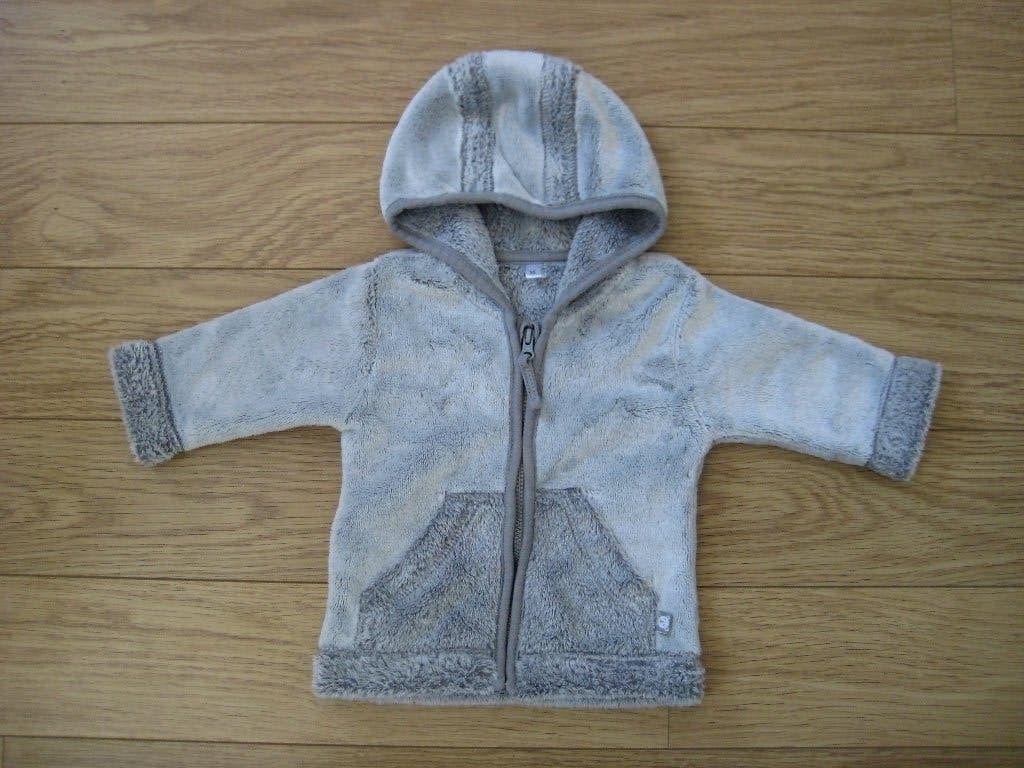 Grijs jasje vest met rits maat 56 van Zeeman, Zeeman, Gebruikt, Jongetje of Meisje, Ophalen of Verzenden
