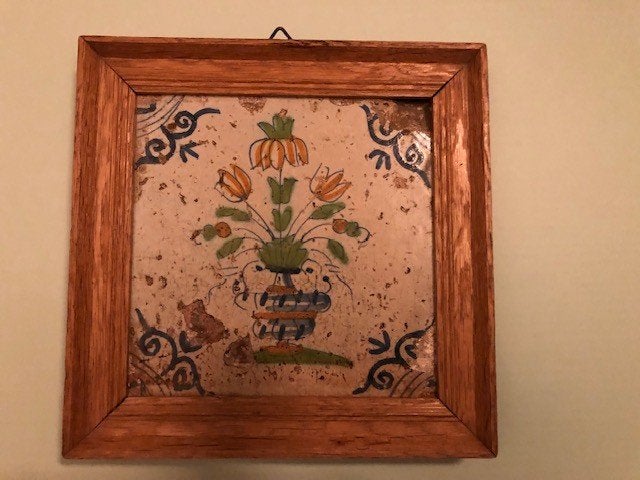Oud tegeltje, Antiek en Kunst, Ophalen of Verzenden