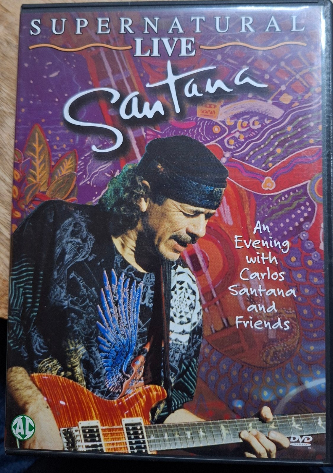 Santana Supernatural Live DVD - An Evening with Friends, Alle leeftijden, Inclusief doosje, Nederlands, Ophalen of Verzenden