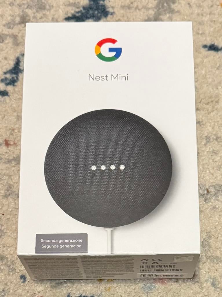 Google Nest Mini (2e generatie), Audio, Tv en Foto, Mediaspelers, Ophalen of Verzenden, Zo goed als nieuw
