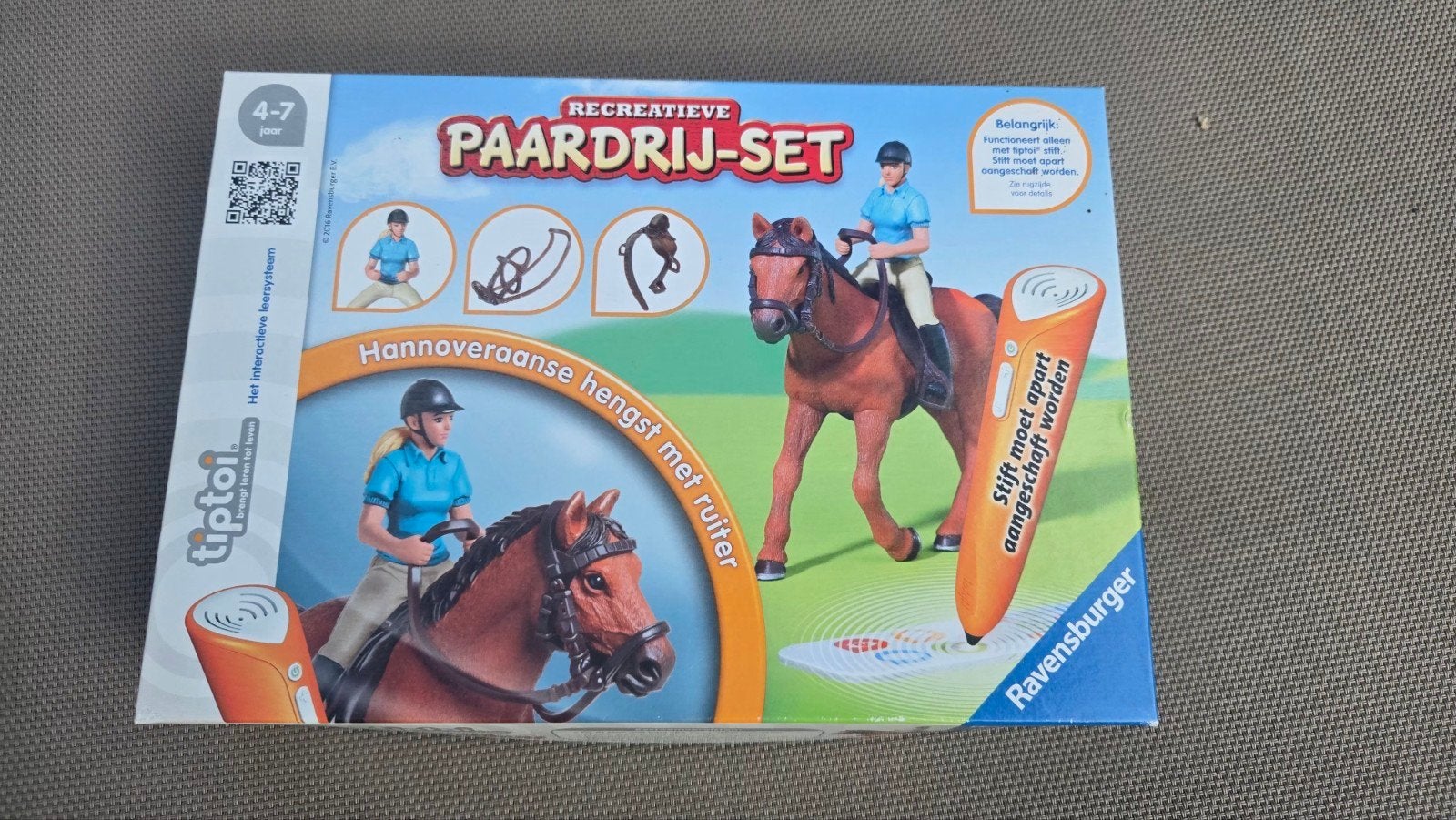 Tiptoi Recreatieve Paardrij-set (excl. pen), Ophalen of Verzenden, Nieuw, Ontdekken