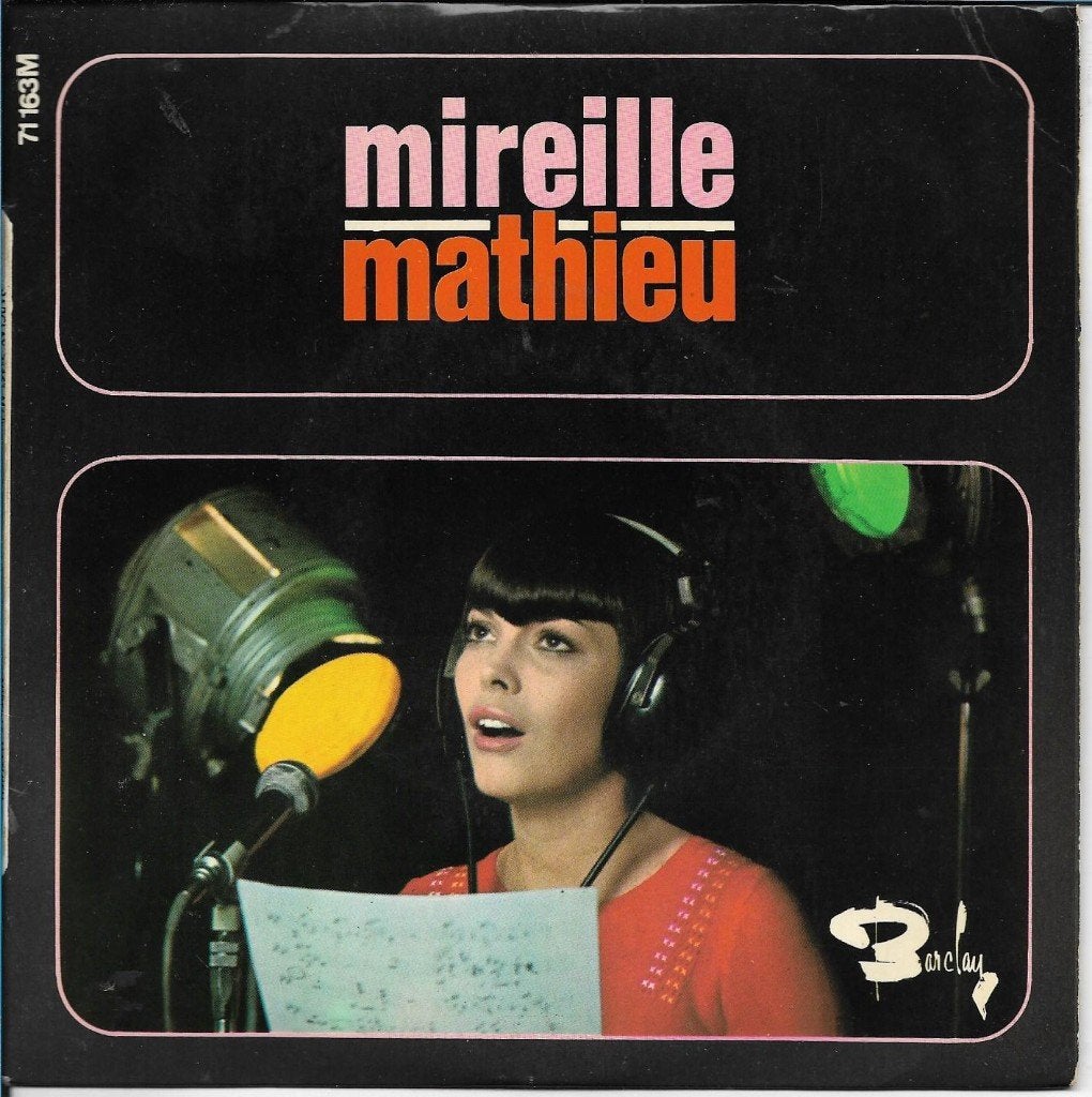 Mireille Mathieu - Adieu a la nuit (ep), Gebruikt, Overige genres, 7 inch, Ophalen of Verzenden