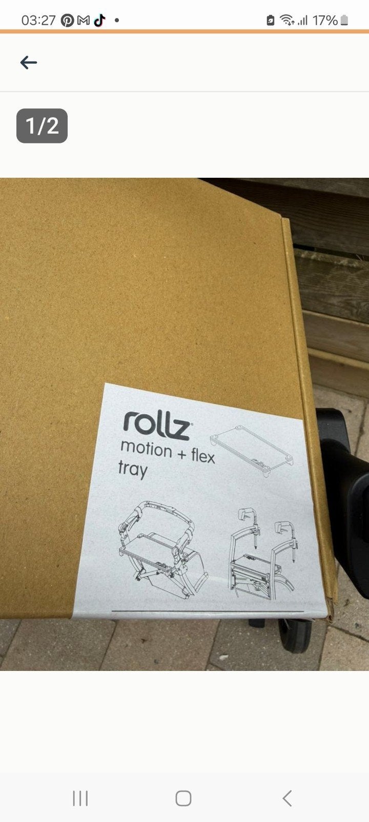 rollz motion  slow down brakes of dienblad rollator rolstoel, Ophalen of Verzenden, Duwrolstoel