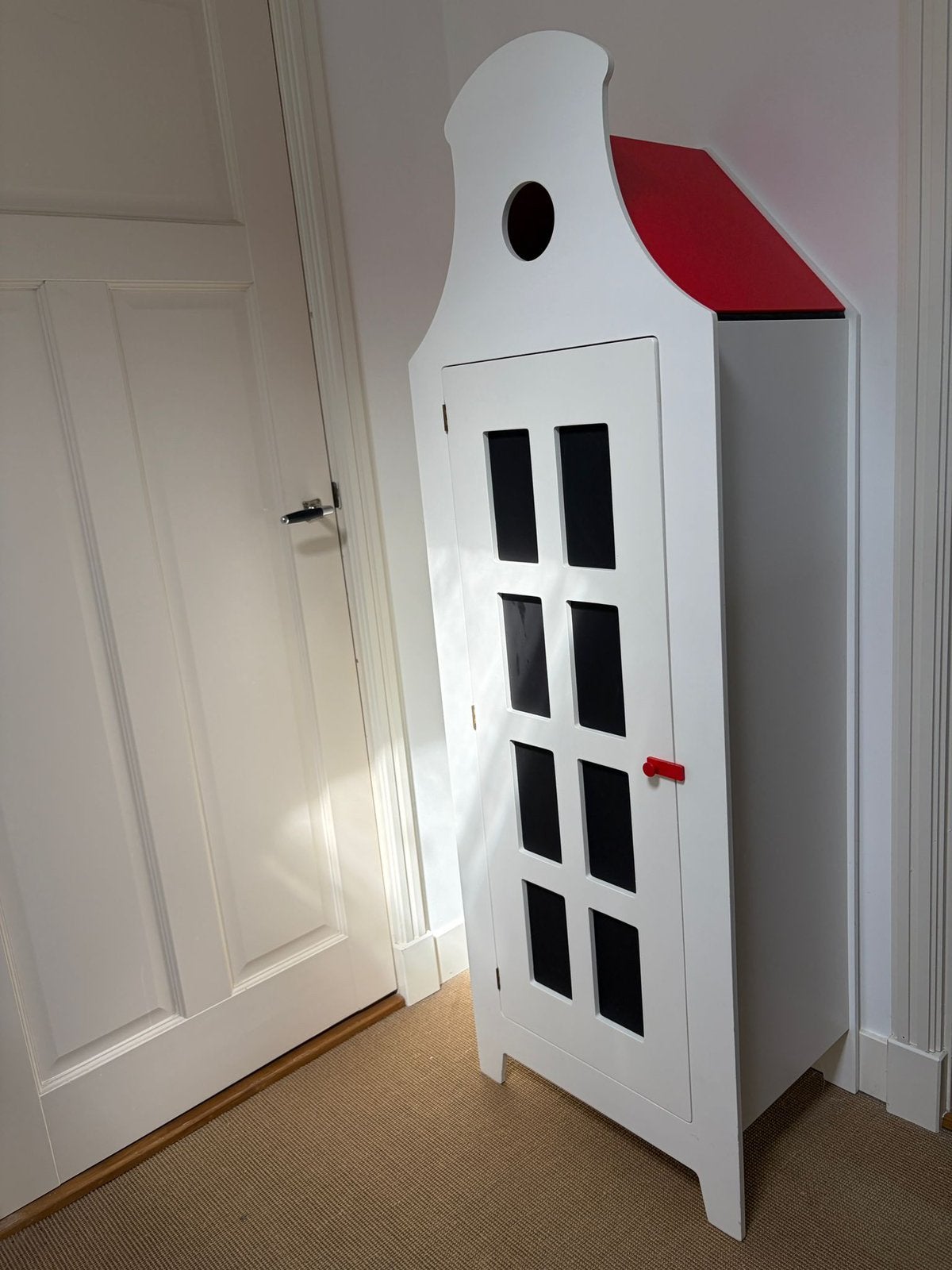 Kinderkast Klokgevel 170 cm, Huis en Inrichting, Kasten | Kledingkasten, Ophalen, 50 tot 100 cm, Zo goed als nieuw, 150 tot 200 cm